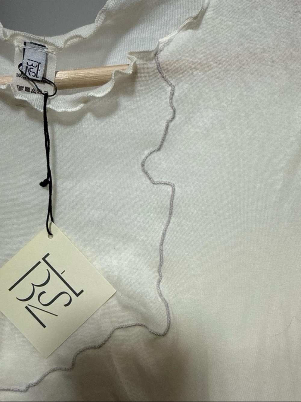 Baserange Gerrymandered Tee S NWT - Picture 2 of 5